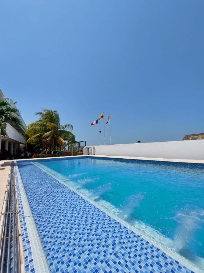 Hotel 3 Banderas Manzanillo Del Mar Cartagena Bagian luar foto